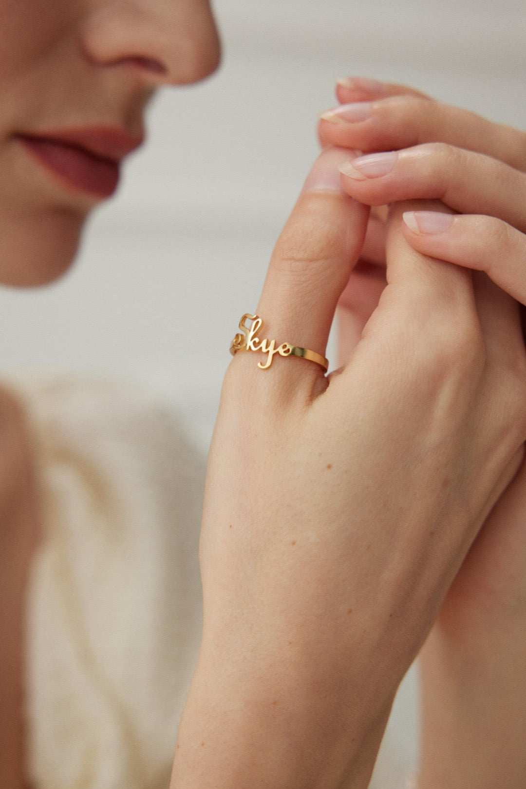 Personalized Zodiac Silver Ring