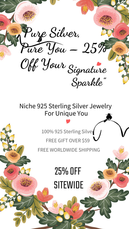 Your New Go-To for Niche 925 Sterling Silver Jewelry | Grand Opening Specials