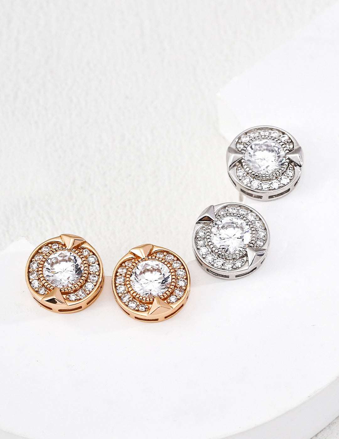 S925 Silver Zircon