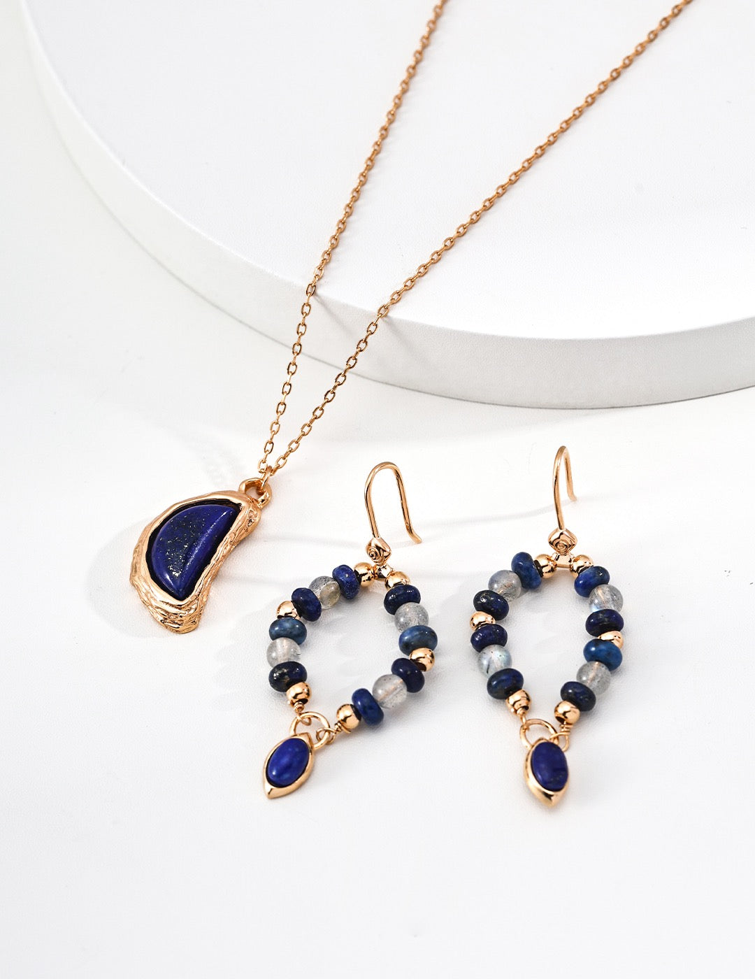 Retro Gold Plated S925 Silver Natural