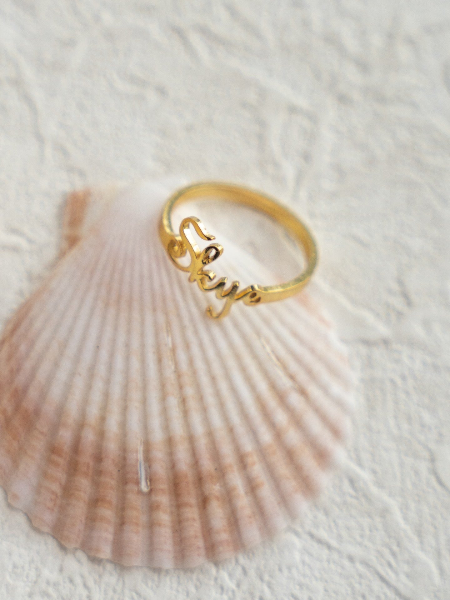 Personalized Zodiac Silver Ring | Custom Name Engraved - Sweet Saga