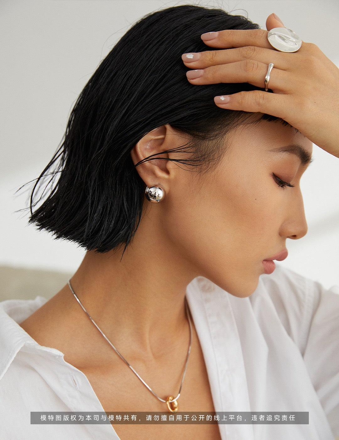 2026 New S925 Silver Wide Band Plain Ring | Minimalist Metallic Finish