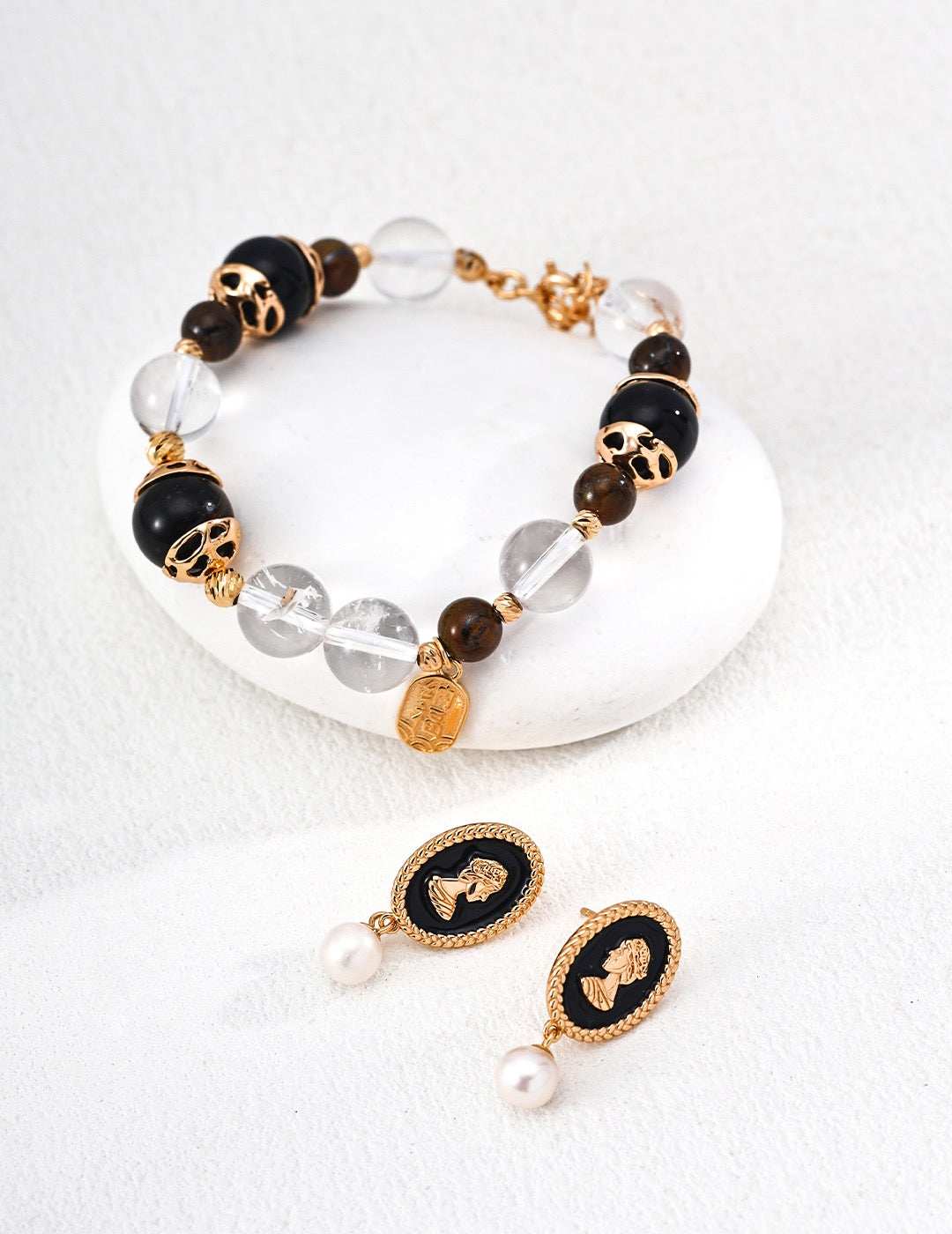 black enamel