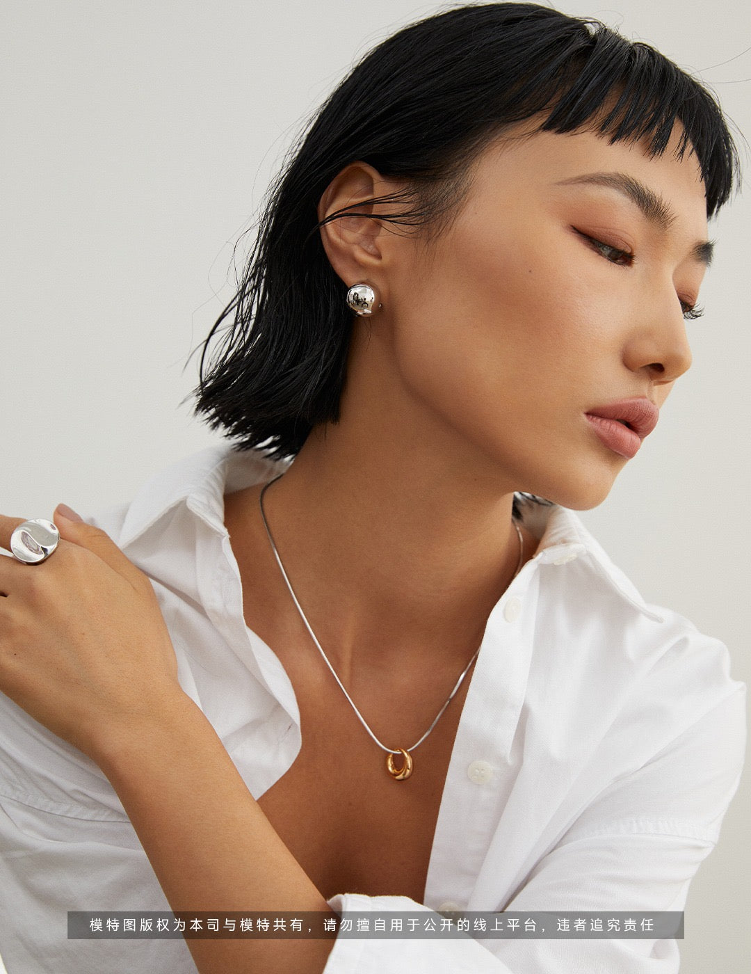 2026 New S925 Silver Wide Band Plain Ring | Minimalist Metallic Finish